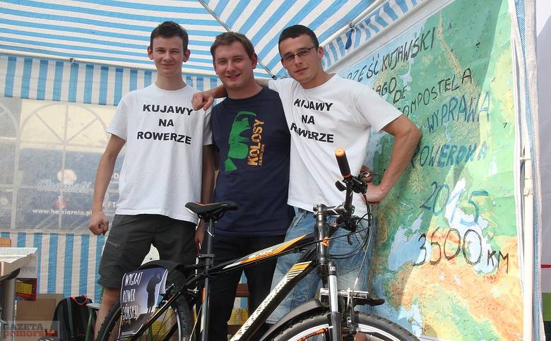"Kujawy na rowerze", czyli podróżnicy z Brześcia Kujawskiego w trasie [zdjęcia]