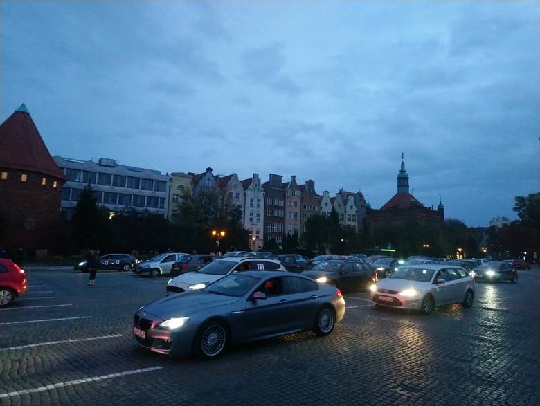 Samochodowy protest w Gdańsku, 30.10.2020