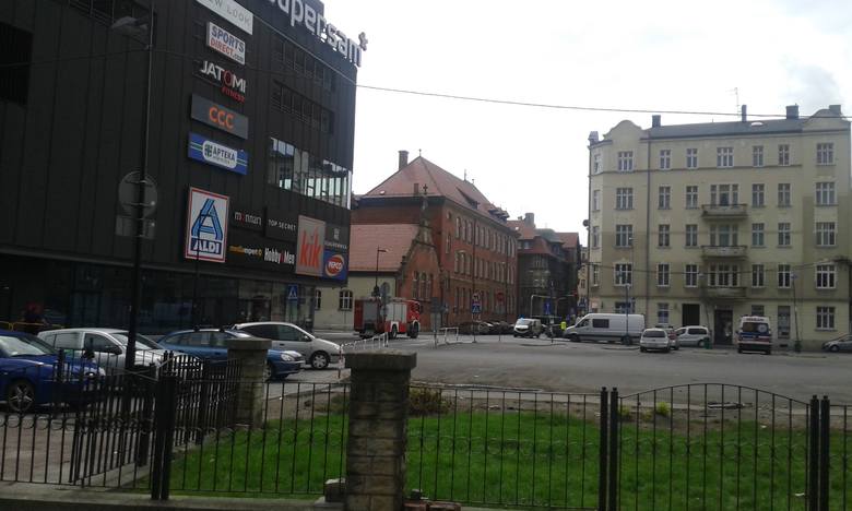 Ewakuacja Supersamu w Katowicach