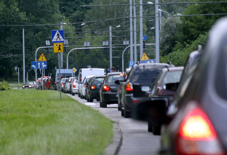 Remont ulicy Filaretów: Kierowcy stoją w ogromnych korkach Fot: Małgorzata Genca