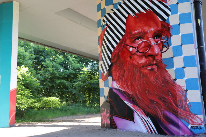 Pan Kleks jest bohaterem nowego muralu, który powstał w Gorzowie.