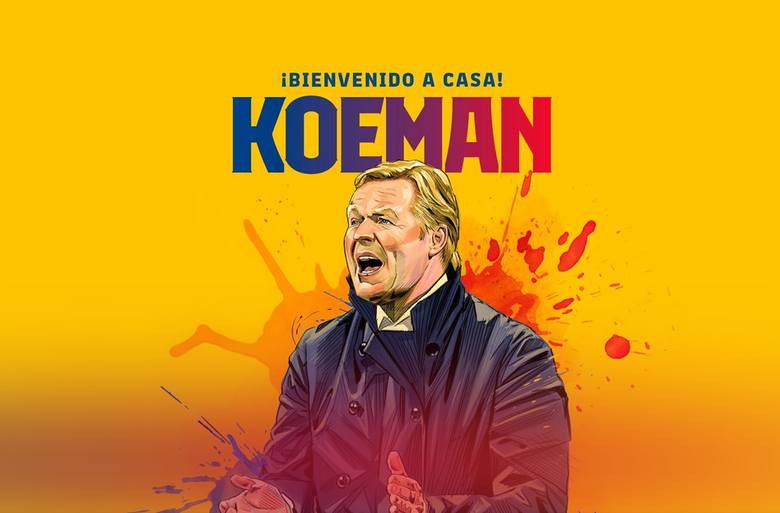 Ronald Koeman oficjalnie trenerem FC Barcelony!