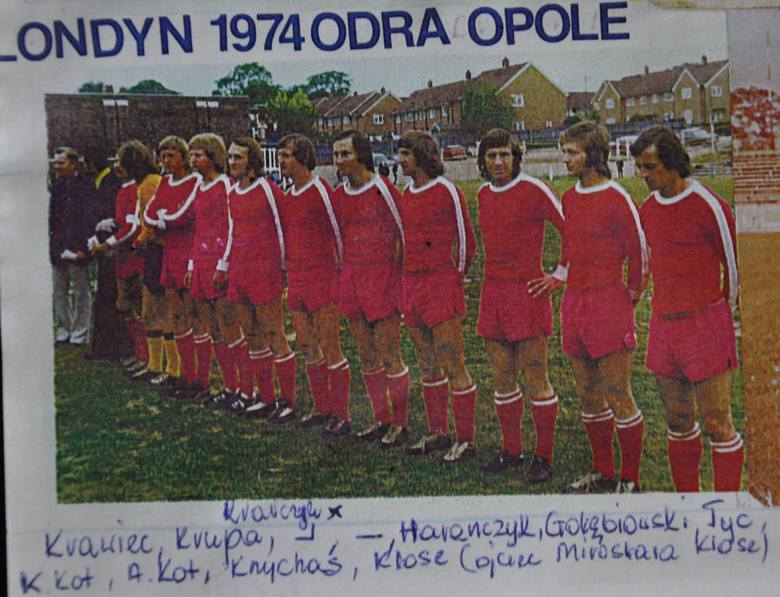 Jerzy Gołębiowski w czasach piłkarskiej kariery.