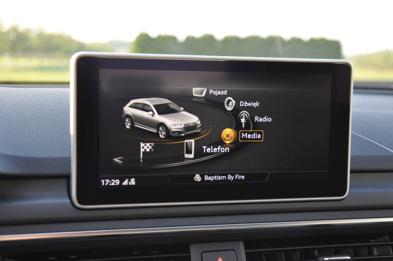 Audi A4 Allroad QuattroWedług przedstawicieli marki ma łączyć wysoki komfort z zaletami off-road. Na mazurskich szutrach sprawdziliśmy, czy nie są to