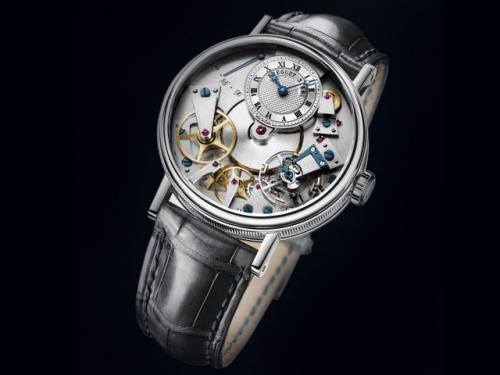 Fot. Breguet. Tradition, najnowsza linia oparta na wzornictwie dawnych, oryginalnych  zegarków Bregueta. Łączy w sobie piękno historii i przyszłościowe