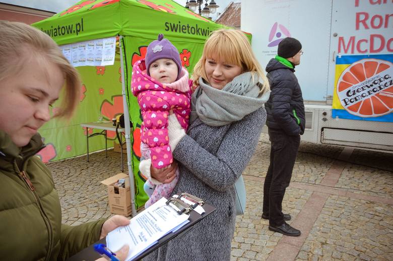 Akcja „NIE nowotworom u dzieci” w Skierniewicach [ZDJĘCIA]