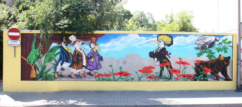 Bielsko-Biała i jego niezwykłe murale ZDJĘCIA