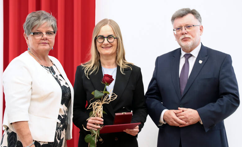 Medal Zasłużony dla Powiatu Grudziądzu otrzymała Agnieszka Niedzin