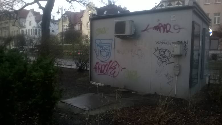 Bydgoszcz Pełna Brzydkiego Graffiti Zdjęcia