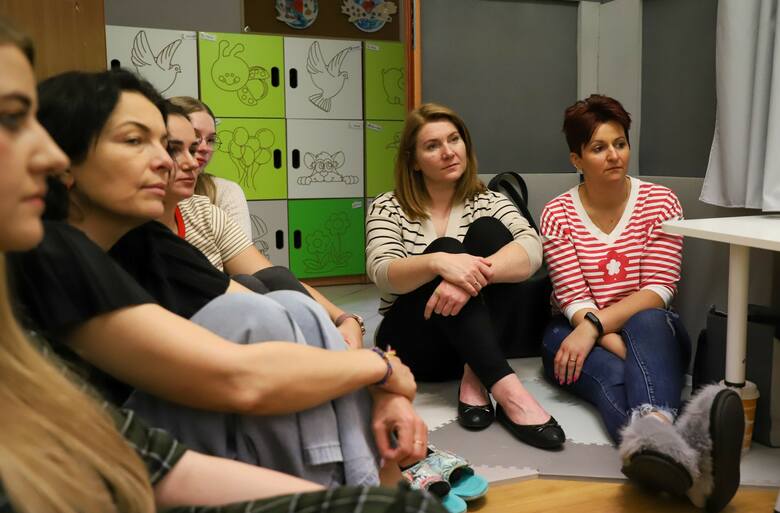 Warsztaty dla studentów pedagogiki w Niepublicznym Punkcie Przedszkolnym "Lokomotywa" w Toruniu