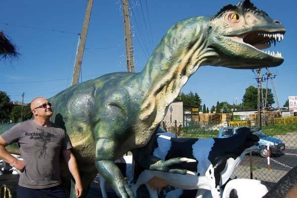 Laminatowy dinozaur waży 350 kg!    