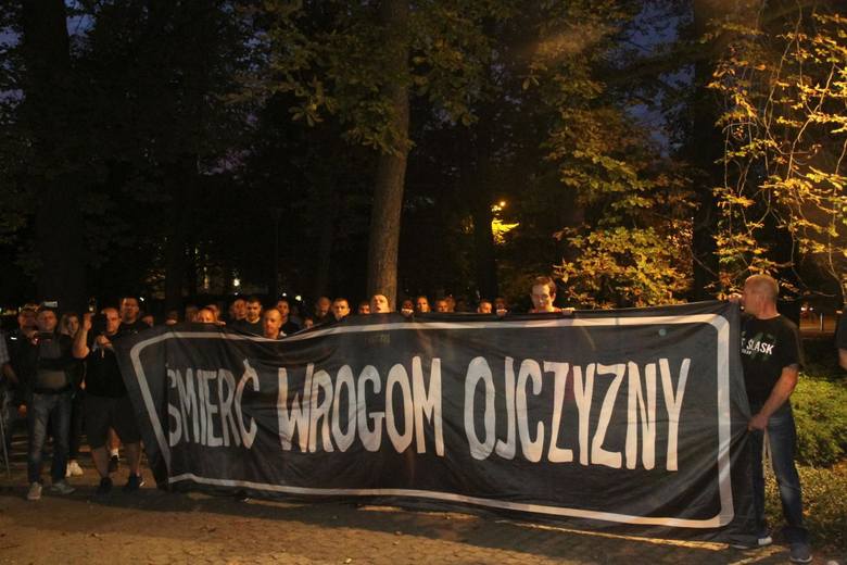 17.09.2018 Wrocław, Pomnik ofiar zbrodni katyńskiej, marsz w rocznice sowieckiej agresji na Polskę