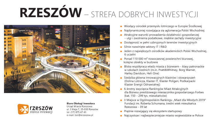 Strefa Aktywności Gospodarczej Rzeszów-Dworzysko. To gospodarcze serce miasta