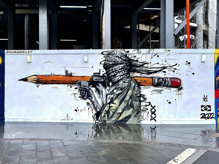 Twórcy street artu i ich antywojenny przekaz. Zobacz piękne i wymowne dzieła artystów z całego świata i ich pokojowe przesłanie