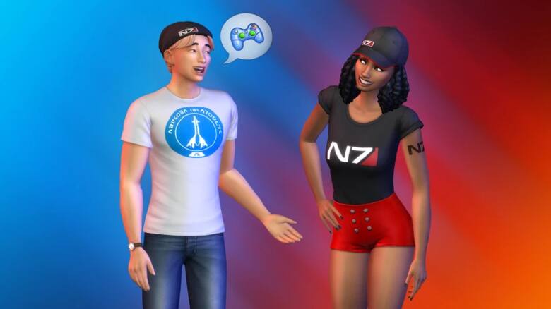 Z okazji rocznicy, w The Sims 4 pojawią się elementy ubrań i dodatki inspirowane serią Mass Effect.