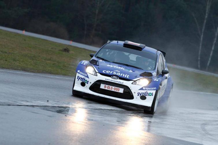 50. Rajd Barbórka 2012: Sołowow i Baran w Fordzie Fiesta WRC