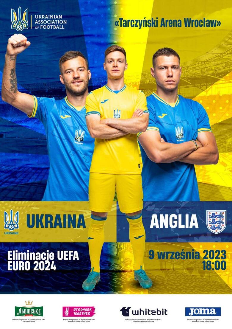 Bilety na Ukraina - Anglia we Wrocławiu są już w sprzedaży. Jak je kupić? Ile kosztują?