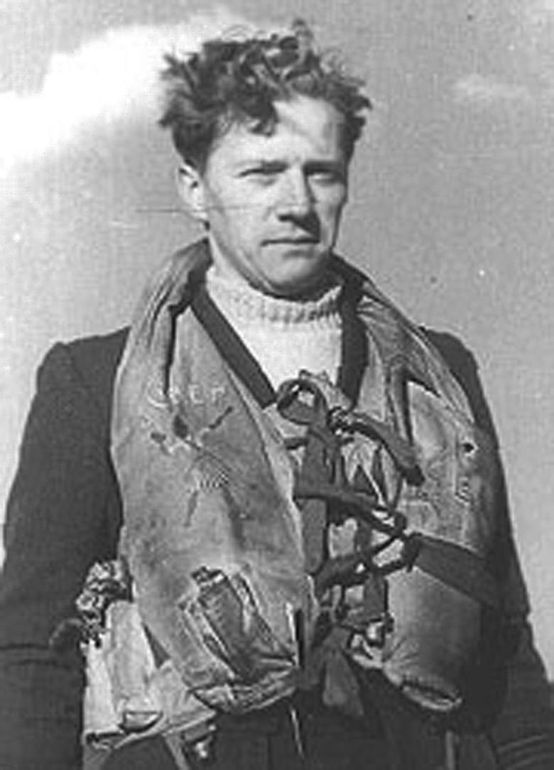 Jerzy Mencel - lotnik z Ławicy, pogromca odrzutowego Messerschmitta