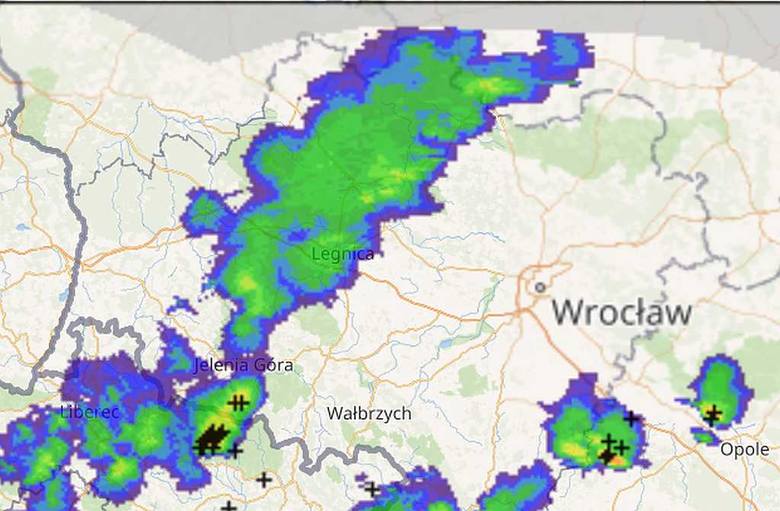Zmiana pogody! Nad Wrocław nadciągają deszczowe chmury
