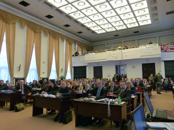 Sesja Rady Miejskiej w Łodzi