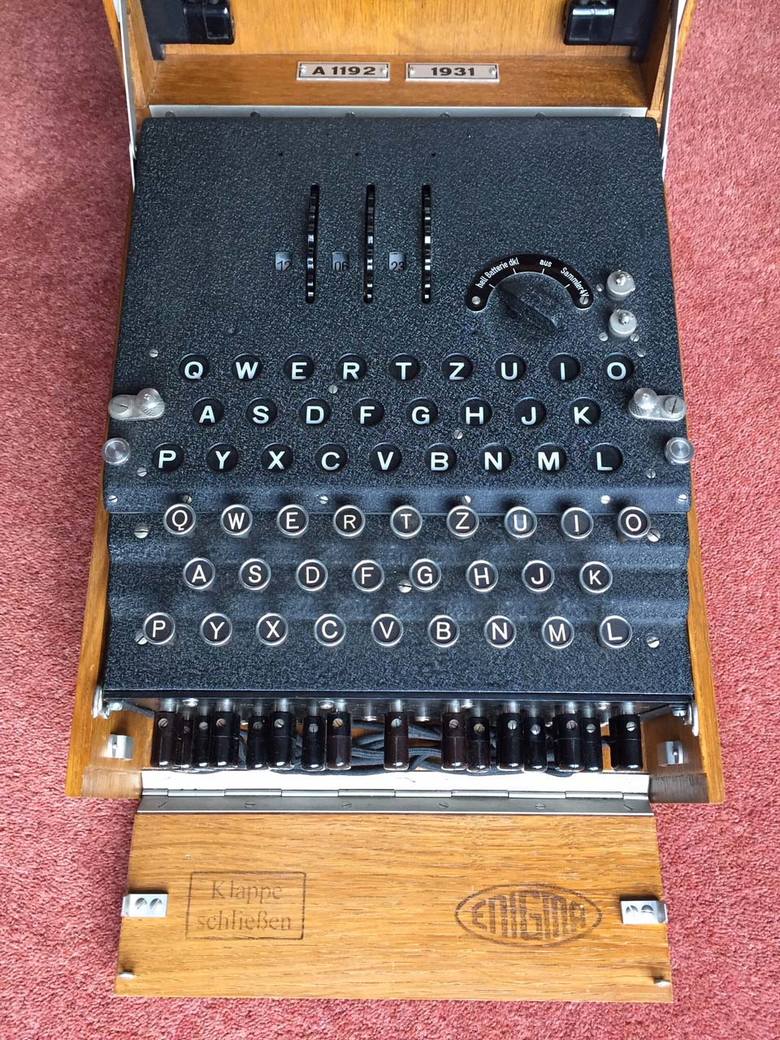 Maszyna szyfrująca Enigma, która trafi do Muzeum Historii Polski w Warszawie