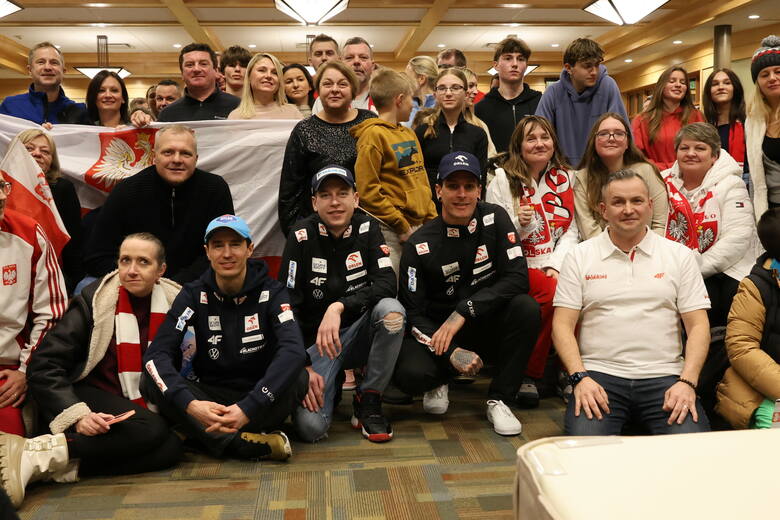 Kamil Stoch i Aleksander Zniszczoł wzięli udział w Lake Placid nie tylko w zawodach Pucharu Świata, ale także w spotkaniu z Polonią