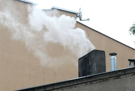 Toksyczny dym z kominów 