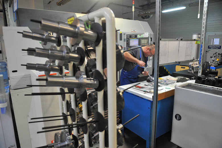 Fabryka Safran Transmission Systems Poland w Sędziszowie Młp., która produkuje komponenty do silników lotniczych 