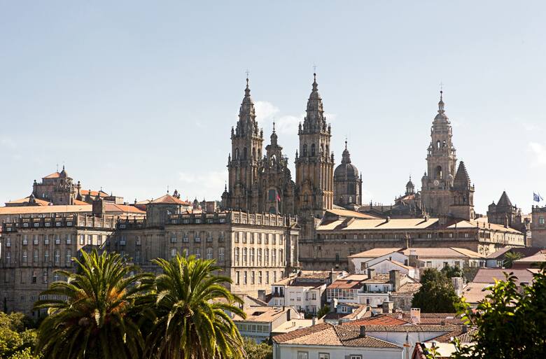 Panorama Santiago de Compostela