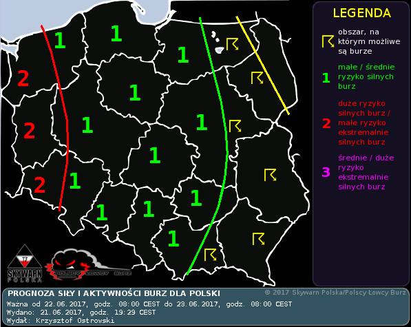 Gdzie jest burza? Mapa burzowa Polski. Łowcy Burz