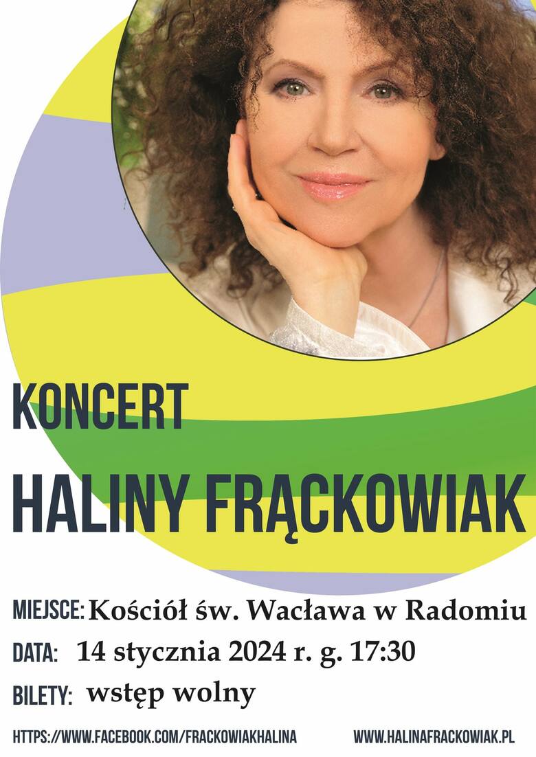 Halina Frąckowiak zaśpiewa w Radomiu najpiękniejsze kolędy. W niedzielę koncert w parafii Świętego Wojciecha