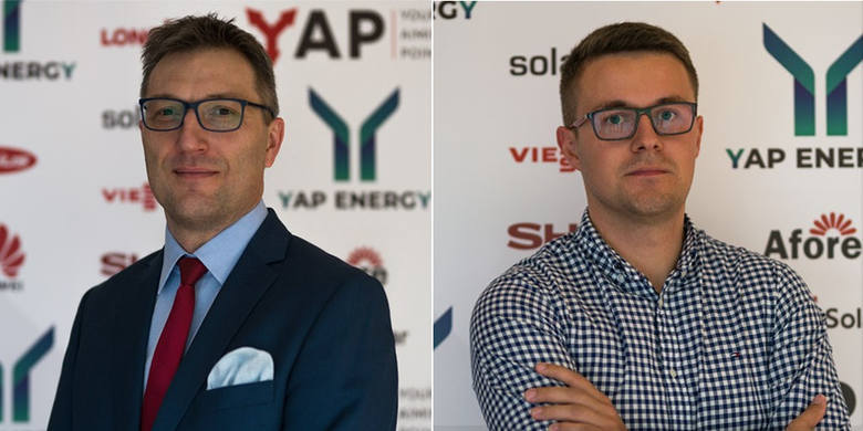 Andrzej Koźlicki, Prezes Zarządu YAP Partners oraz Patryk Osial, Dyrektor Sprzedaży YAP Partners