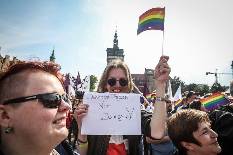 Marsz Równości w Gdańsku.