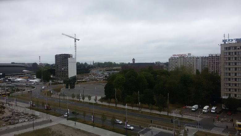 Rozbiórka DOKP w Katowicach