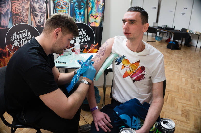 Tattoo Week w Białymstoku. Malowanie ciała. Na jeden dzień lub na zawsze (zdjęcia)