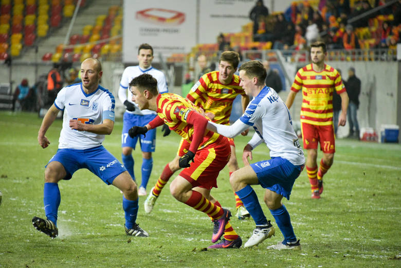 Fedor Cernych strzelił na 2:1 i Jagiellonia zgarnęła trzy punkty wskakując na fotel lidera Lotto Ekstraklasy