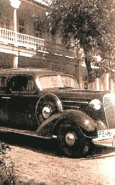 Rok 1936, chevrolet kupca Józefa Pilaczyńskiego.