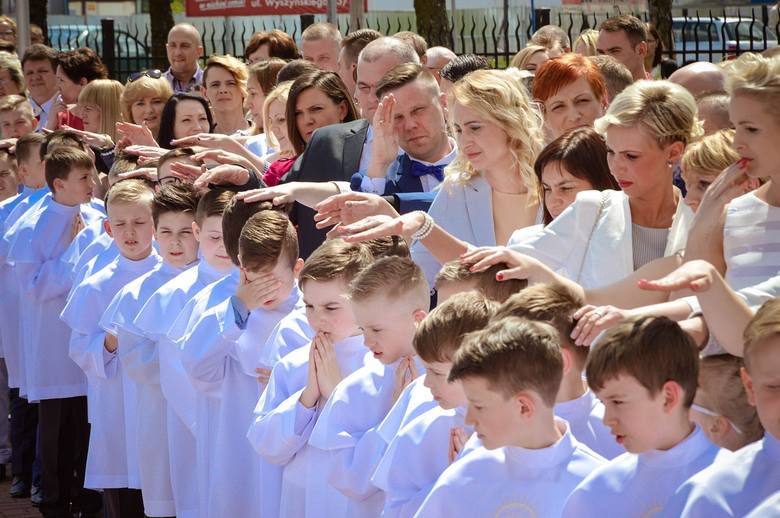 Komunia 2017 w Skierniewicach: kościół Najświętszego Serca Pana Jezusa [ZDJĘCIA]
