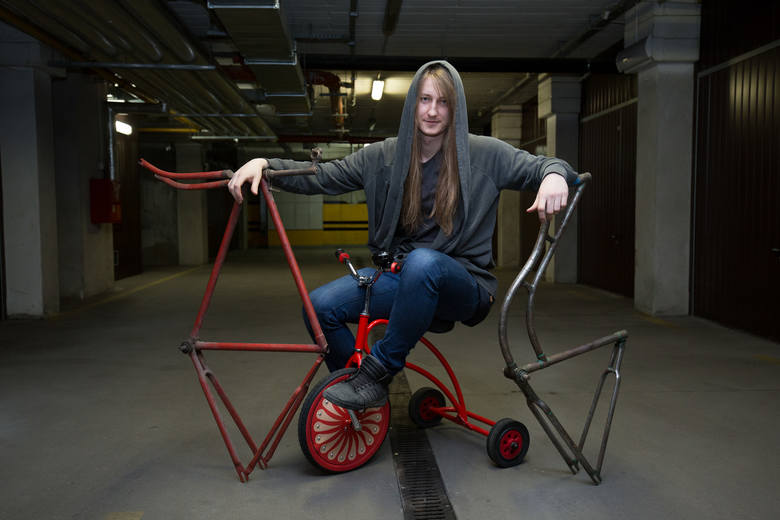 Adam Zdanowicz marzy, by choć w niewielkiej formie odtworzyć idee przedwojennej manufaktury rowerowej.