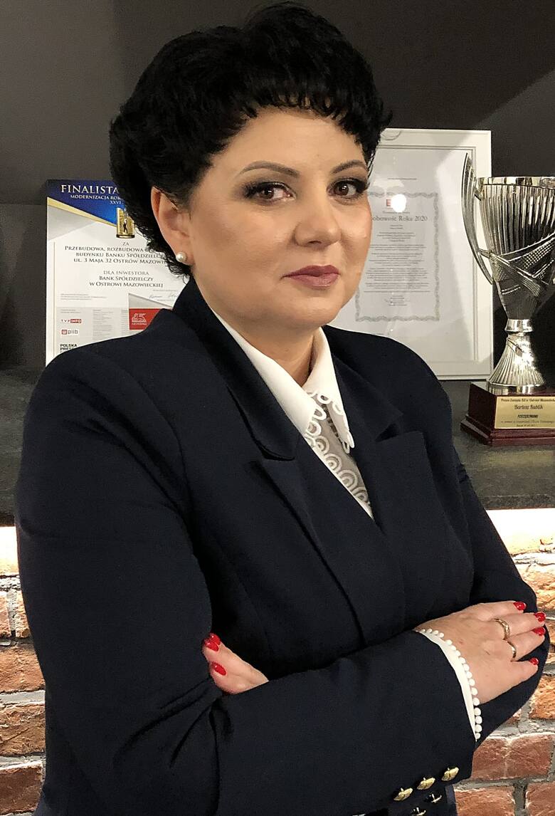 Monika Tymińska, Wiceprezes Zarządu Banku Spółdzielczego w Ostrowi Mazowieckiej