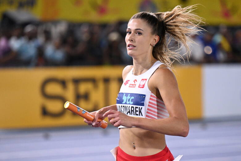 Natalia Kaczmarek wytprowadziła polską sztafetę 4x400 m na drugie miejsce w finale World Athletics Relays 2024