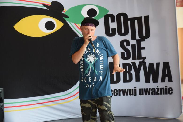 Beatboxer Jakub Zgas Żmijewski