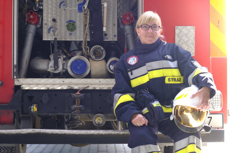 Kobieta z pasją: Monika Błaszczak ratuje ludzi z pożarów