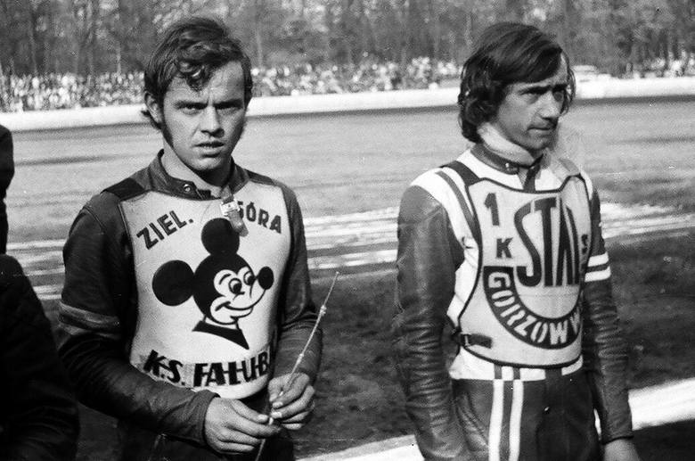 Zbigniew Marcinkowski (po lewej) razem z Zenonem Plechem zdobył brązowy medal mistrzostw świata par.