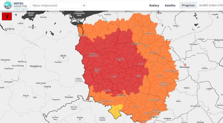 Kujawsko-Pomorskie. Najwyższy stopień ostrzeżeń IMGW. Fala upałów w Polsce i w regionie, nawet 36 stopni!