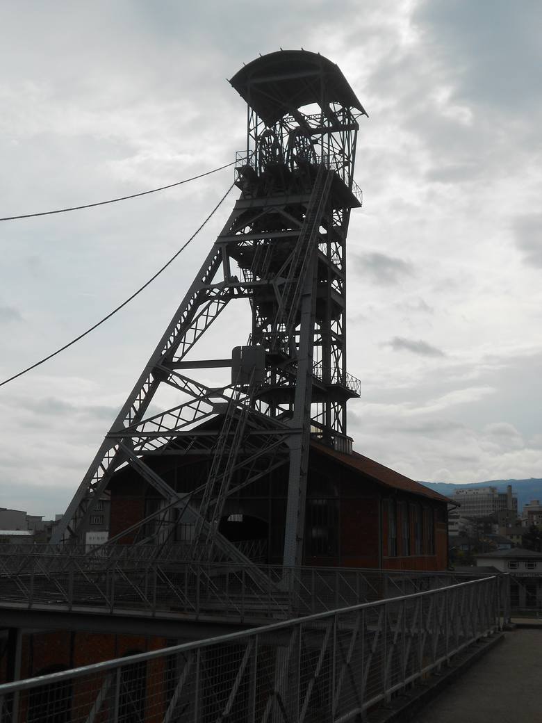 Odrestaurowana kopalnia w Saint-Etienne. 