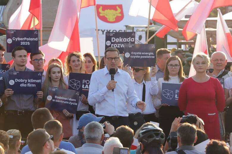 Premier RP Mateusz Morawiecki w Podlaskiem i Białymstoku. Relacja NA ŻYWO (22.07.2021)