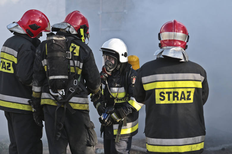 Akcja gaszenia domu w Zielonej Górze przy ul. Odrzańskiej