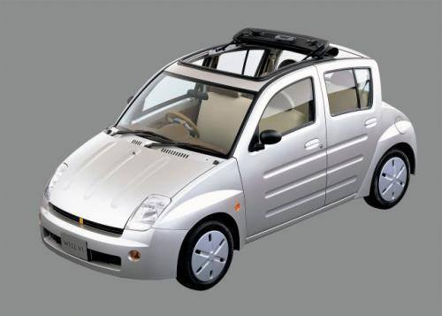 Większość małych aut jest sprzedawana wyłącznie na rynku japońskim. Na zdjęciu Toyota Vill Vi.