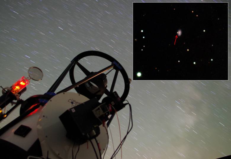 Obserwacje poznańskich naukowców zostały wykonane przy pomocy teleskopu Romana Baranowskiego, należącego do UAM, ale znajdującego się w Arizonie.